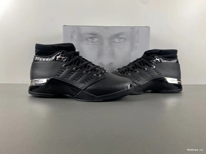 Metallic Silver Jordan 17 303891-004 Black   0327
